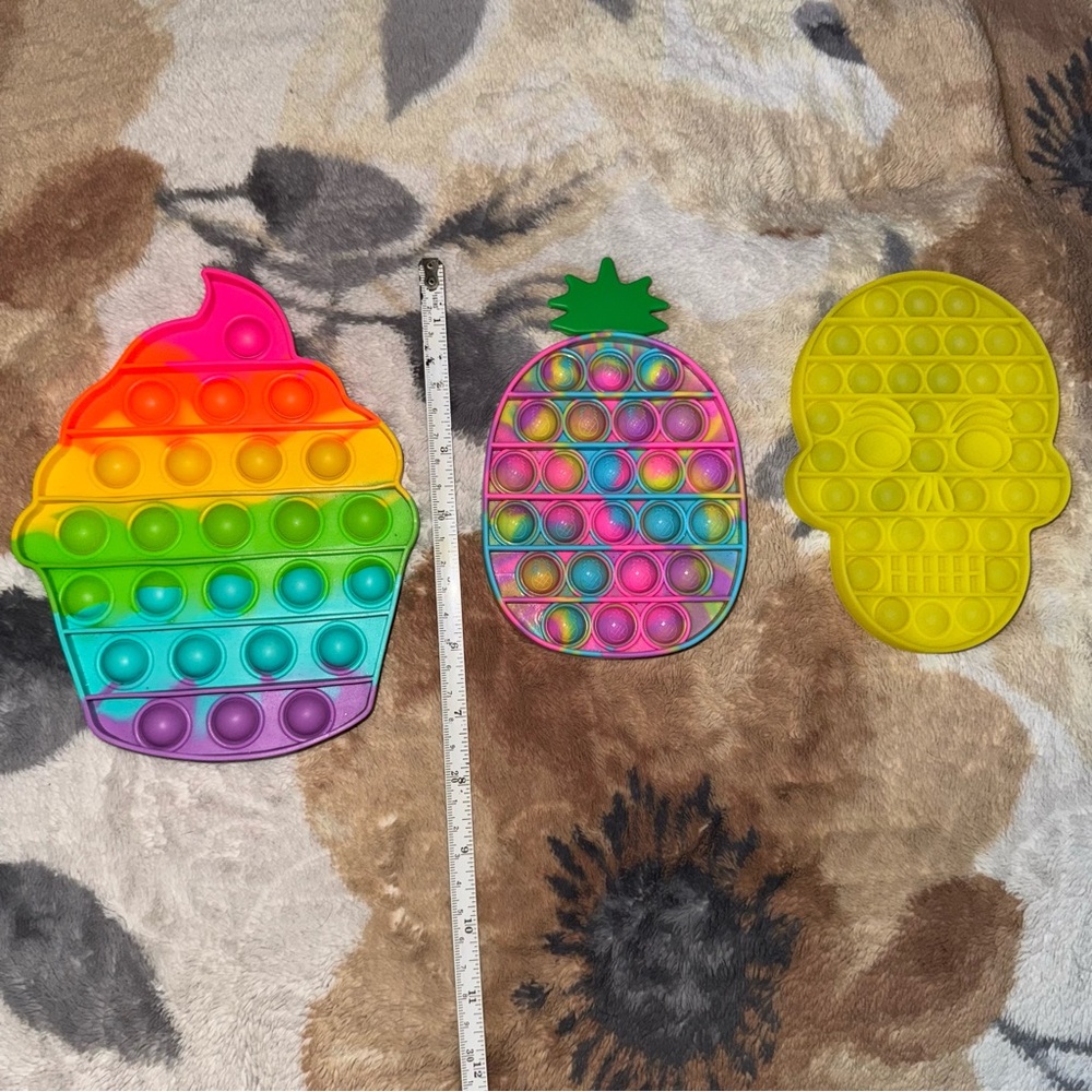 Colorful Pop Fidget Toy Set - Picture 2 of 4